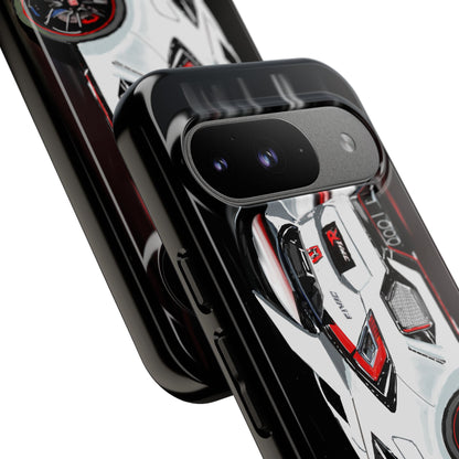 White Type-r civic Case iPhone 18 17 16 15 14 13 12 Pro Samsung Galaxy Pixel