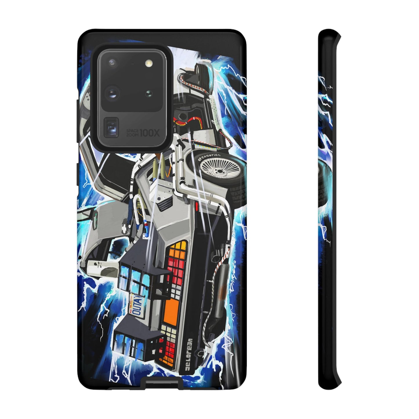 Delorean dmc 12 Case iPhone 16 15 14 13 12 11 Pro max Samsung Galaxy Pixel Slim