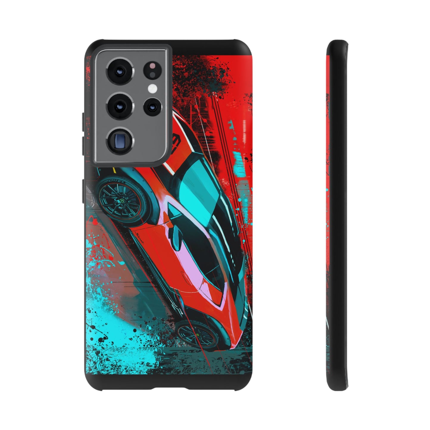 Red Lamborghini Sterrato Case iPhone 16 15 14 13 12 11 Pro Samsung Galaxy Pixel