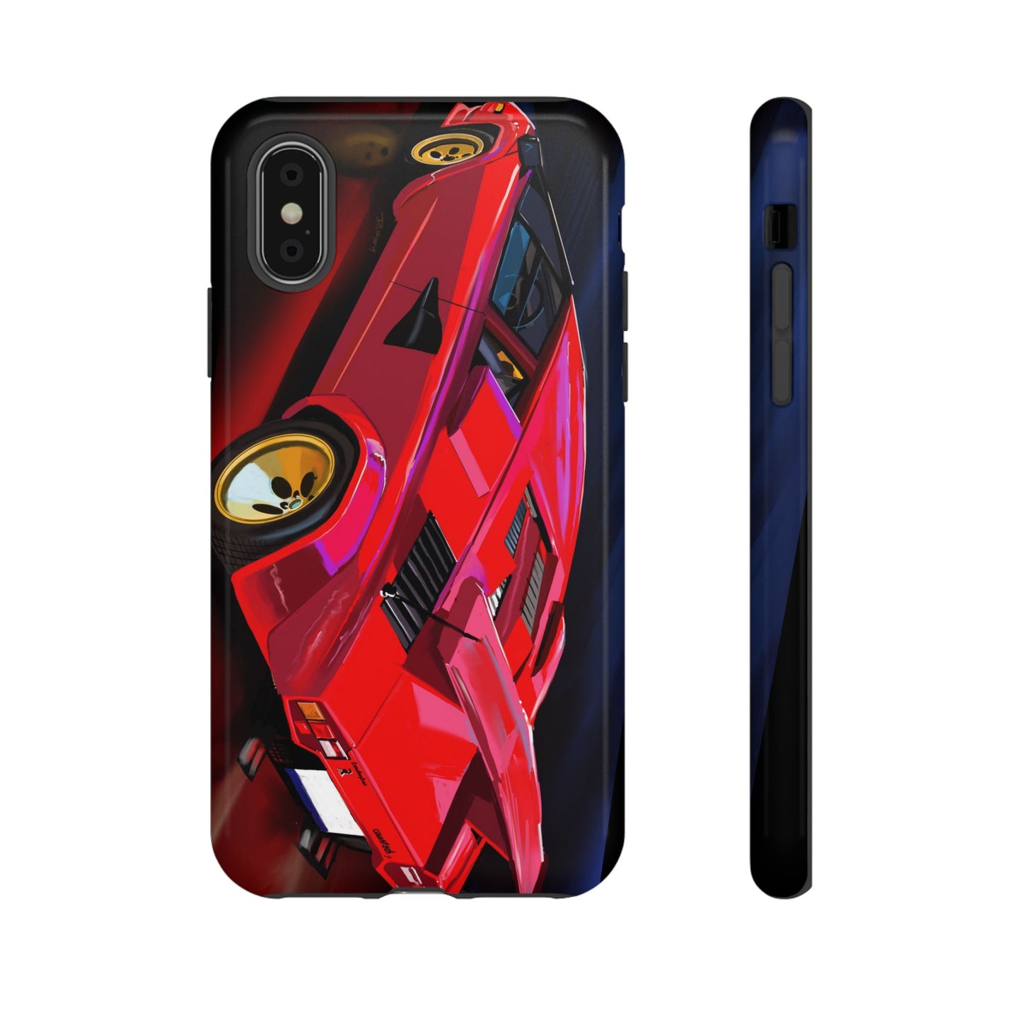 Lamborghini Countach iPhone 16 15 14 13 12 11 Pro max Samsung Galaxy Pixel Slim