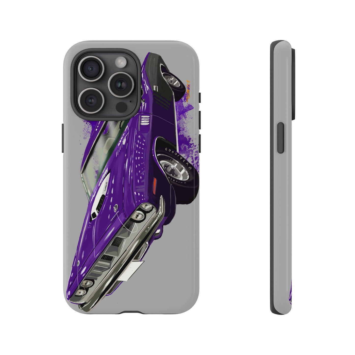 71 Plymouth Barracuda Case iPhone 16 15 14 13 12 Pro Samsung Galaxy Pixel Slim
