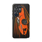 Orange C8 corvette Z06 iPhone 18 17 16 15 14 13 12 Pro  Samsung Galaxy Pixel