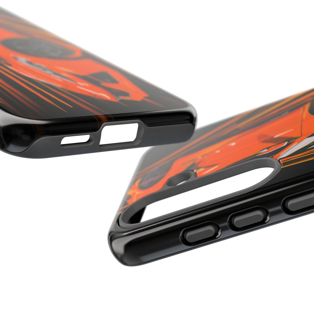 Orange C8 corvette Z06 iPhone 18 17 16 15 14 13 12 Pro  Samsung Galaxy Pixel