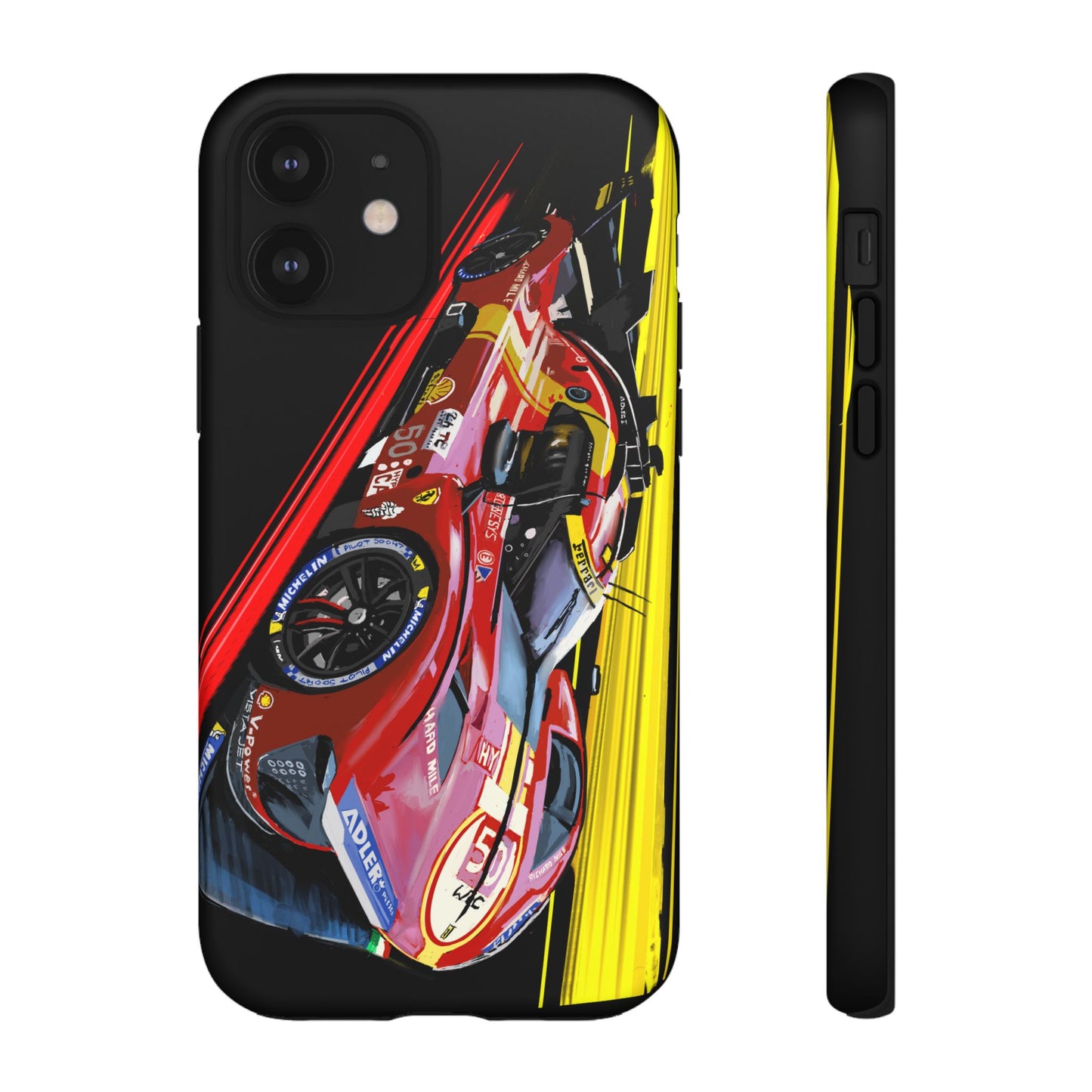 Ferrari 499p HyperCar Le Mans Case iPhone 16 15 14 13 12 11 Samsung Galaxy Pixel
