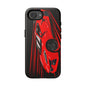 Red C8 corvette Z06 Case iPhone 18 17 16 15 14 13 12 11 Pro Samsung Galaxy Pixel