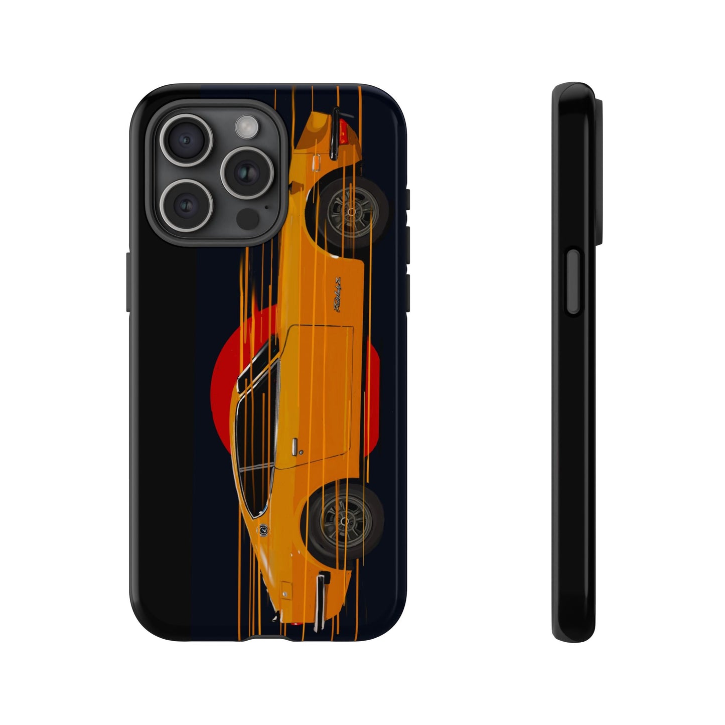 Datsun 240z iPhone 16 15 14 13 12 11 Pro max Samsung Galaxy Pixel Slim Tough