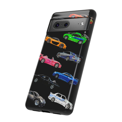 Fast and furious movie cars Case iPhone 16 15 14 13 12 11pro Samsung Galaxy Pixel