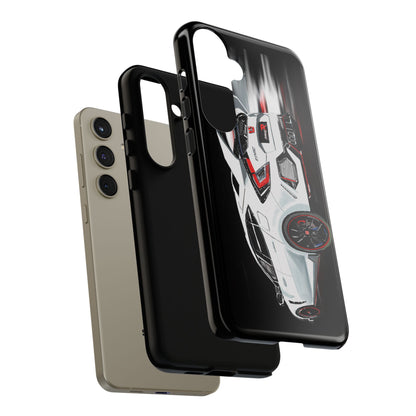 White Type-r civic Case iPhone 18 17 16 15 14 13 12 Pro Samsung Galaxy Pixel