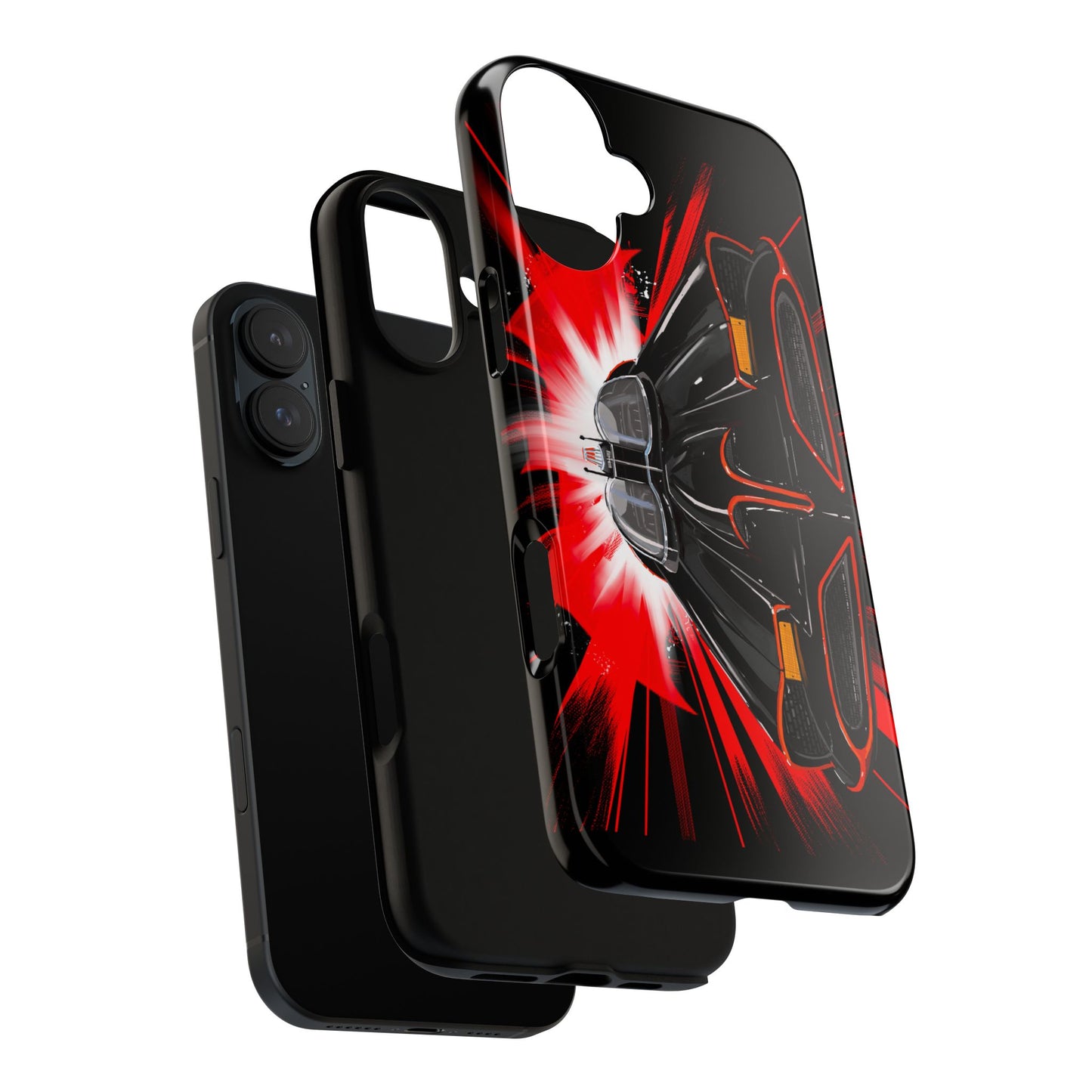 Classic Batmobile Batman fan Phone Case Samsung iPhone 16,15,14,13 Galaxy, pixel