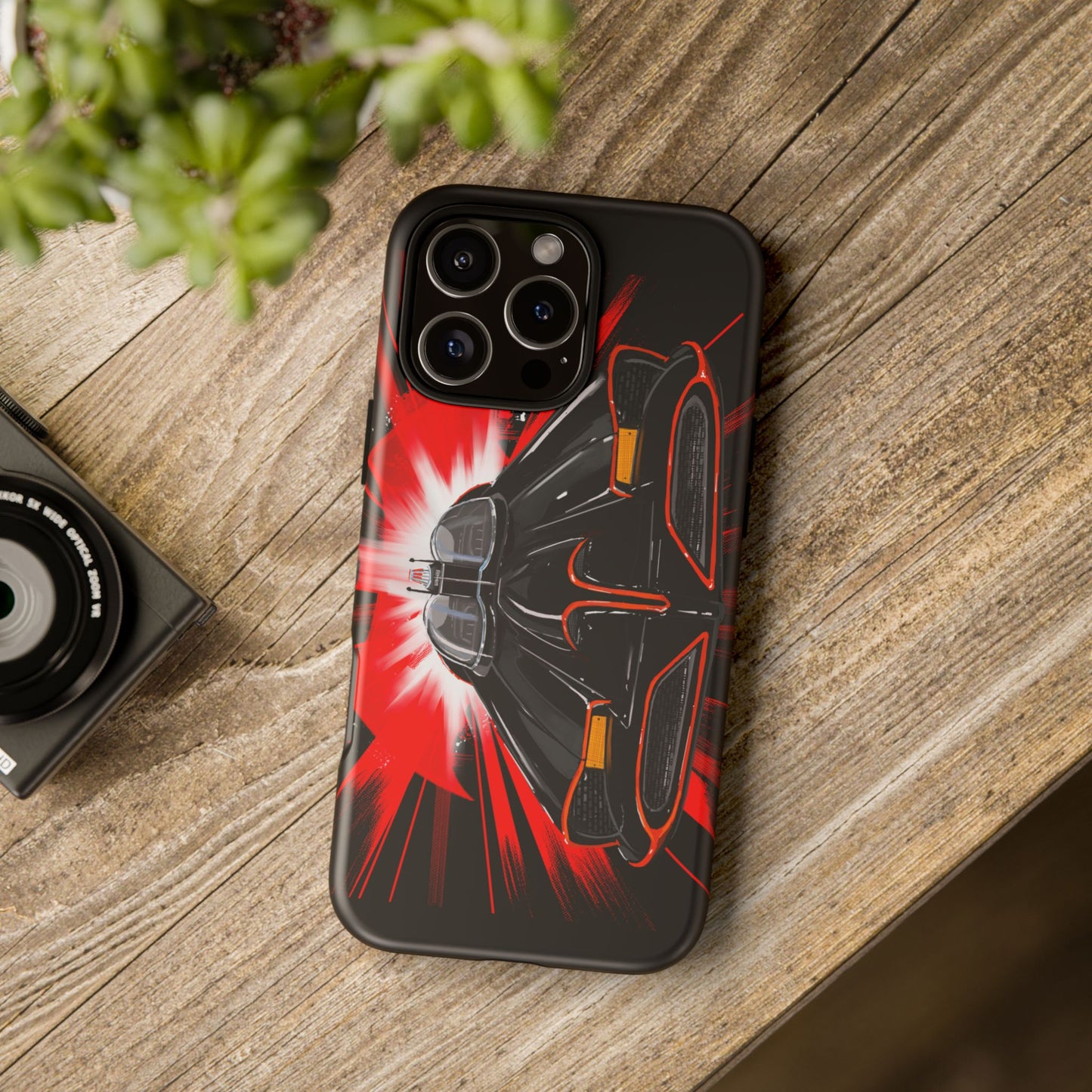Classic Batmobile Batman fan Phone Case Samsung iPhone 16,15,14,13 Galaxy, pixel