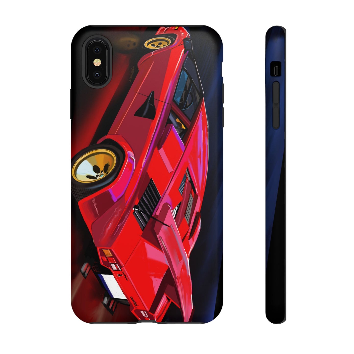 Lamborghini Countach iPhone 16 15 14 13 12 11 Pro max Samsung Galaxy Pixel Slim