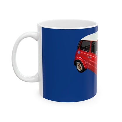 Mini cooper car Ceramic Coffee Tea Mug, 11oz,15oz