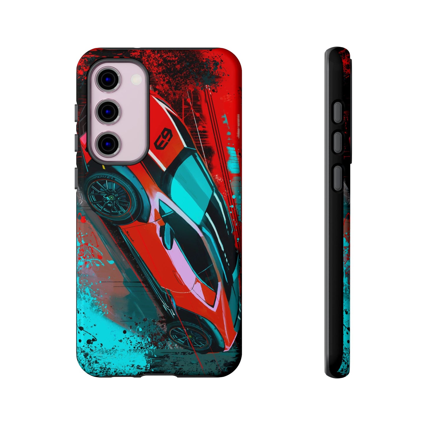Red Lamborghini Sterrato Case iPhone 16 15 14 13 12 11 Pro Samsung Galaxy Pixel