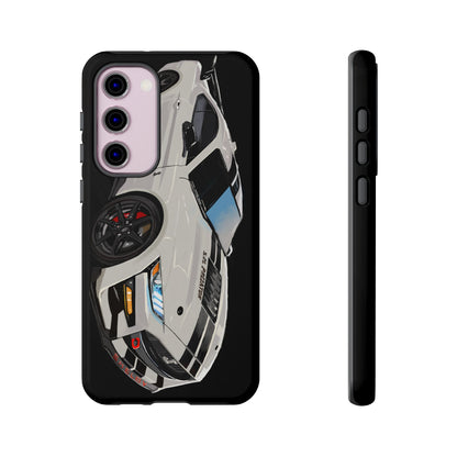 White gt500 car iPhone 17 16 15 14 13 12 Pro Samsung galaxy pixel