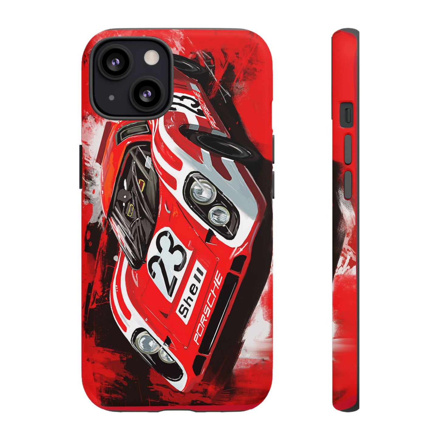 Shell racing 917 Case iPhone 16 15 14 13 12 11 Pro max Samsung Galaxy Pixel Slim