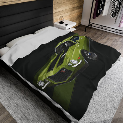 70 Chevrolet Camaro Z28 Velveteen Plush Blanket