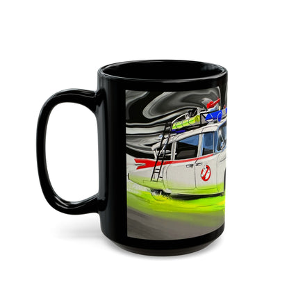 Ghostbusters Ecto-1 classic retro movie car Mug coffee tea(11oz, 15oz)
