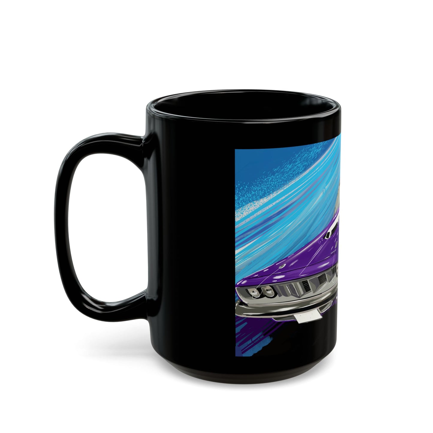 71 Plymouth barracuda 2024 American muscle car Mug coffee tea(11oz, 15oz)