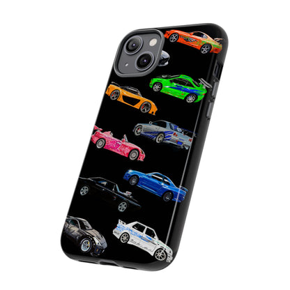 Fast and furious movie cars Case iPhone 16 15 14 13 12 11pro Samsung Galaxy Pixel