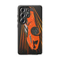 Orange C8 corvette Z06 iPhone 18 17 16 15 14 13 12 Pro  Samsung Galaxy Pixel