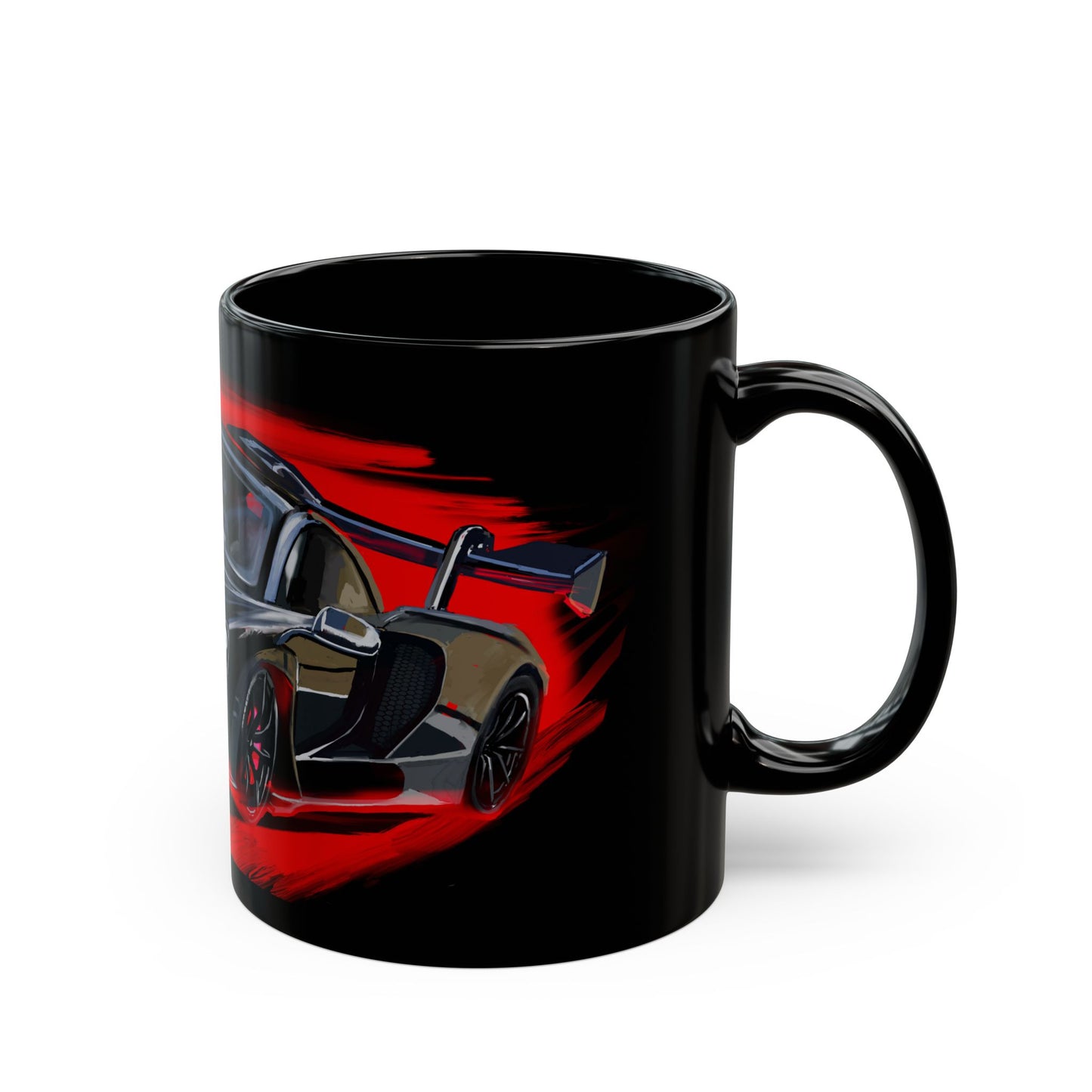 McLaren Senna  exotic car Black  Coffee Tea Mug (11oz, 15oz)