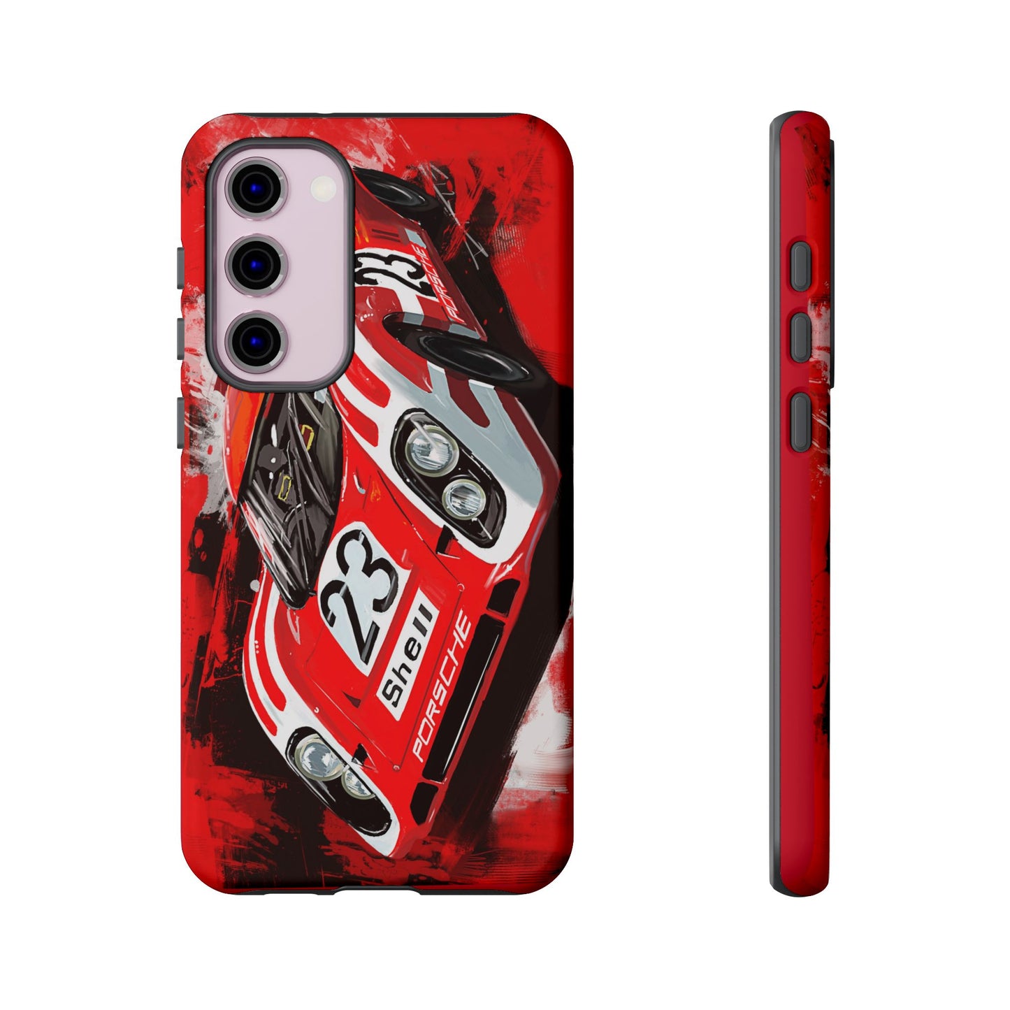 Shell racing 917 Case iPhone 16 15 14 13 12 11 Pro max Samsung Galaxy Pixel Slim
