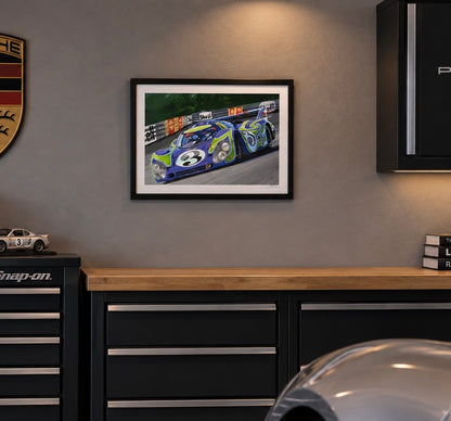 917k Hippie Porsche Giclee prints