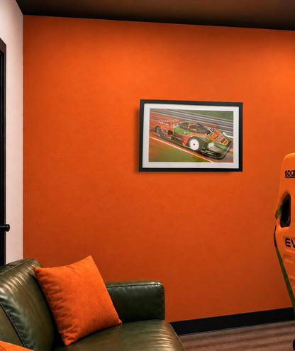 Mazda 787p Le Mans Giclee print