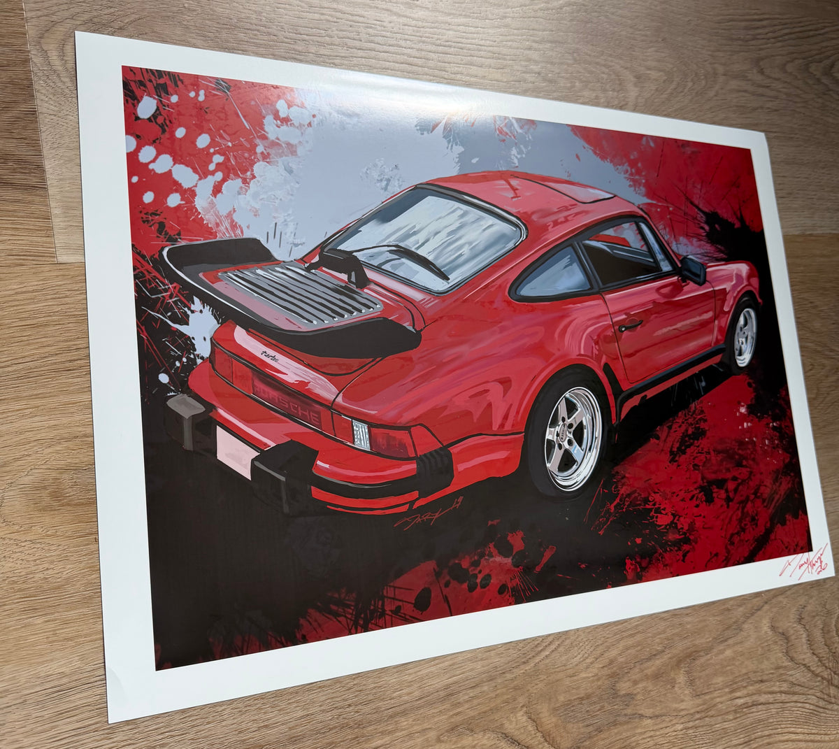 930 Turbo Porsche giclee print