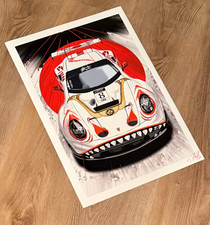 Bushi Rexy Giclee print