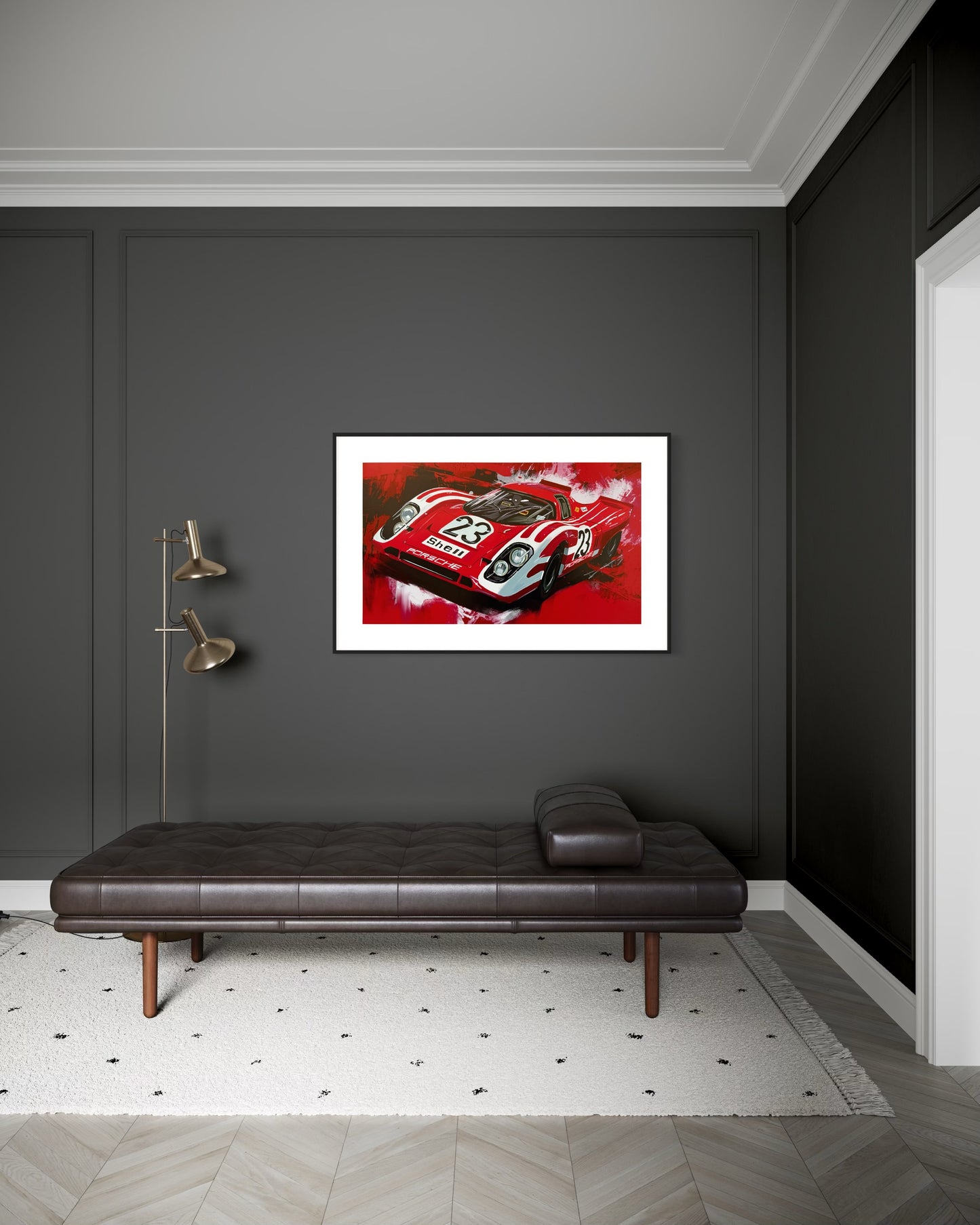 Shell Porsche 917k Le Mans Race Car.